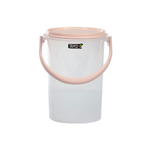 سطل 5 لیتری شفاف تاپکو کد 138 | لوازم خانه و آشپزخانه نیکیا هوم