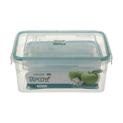 ظرف نگهدارنده 4 عددی طرح سیب سبز تاپکو کد 427 | لوازم خانه و آشپزخانه نیکیا هوم