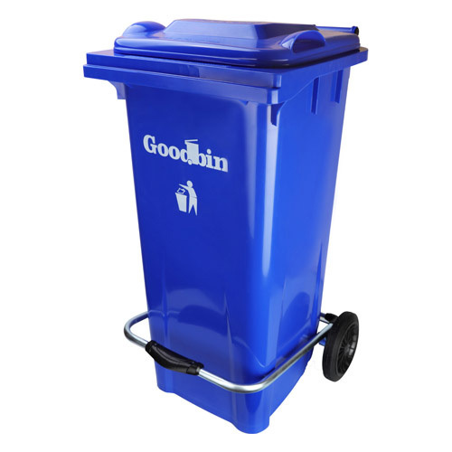 مخزن زباله 100 لیتری پدال دار گودبین برند هوم کت کد 6111 | لوازم خانه و آشپزخانه نیکیا هوم