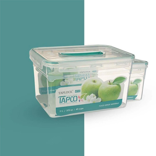 ظرف نگهدارنده طرح سیب سبز تاپکو کد 410 | لوازم خانه و آشپزخانه نیکیا هوم